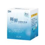 DH恆隆生技-極鮮高濃度魚油-(60顆盒)小分子rTG好吸收高濃度85%-Omega-3魚油富含DHA+EPA_彩盒-立體圖